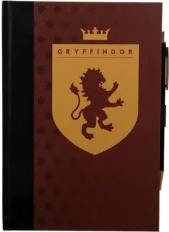 Bioworld Harry Potter Gryffindor Hardcover Journal And Pen Set