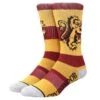Bioworld Harry Potter Gryffindor Rugby Strip Crew Mens Socks