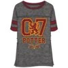 Harry Potter Junior Gryffindor Seven Football Tee, Gray