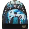 LOUNGEFLY Harry Potter Trilogy Series 2 Triple Pocket Mini Backpack