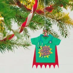 Hallmark Healthcare Hero Scrubs Fabric Ornament -Toys Gift Store healthcare hero scrubs fabric ornament 4 33074582782136