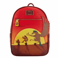 LOUNGEFLY Hercules 25th Anniversary Sunset Mini Backpack