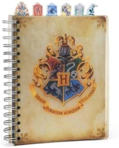 Hogwarts Harry Potter Spiral-Bound Tab Journal