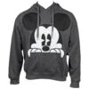 Hoodie Mickey Mouse Peeking Pullover Sweatshirt