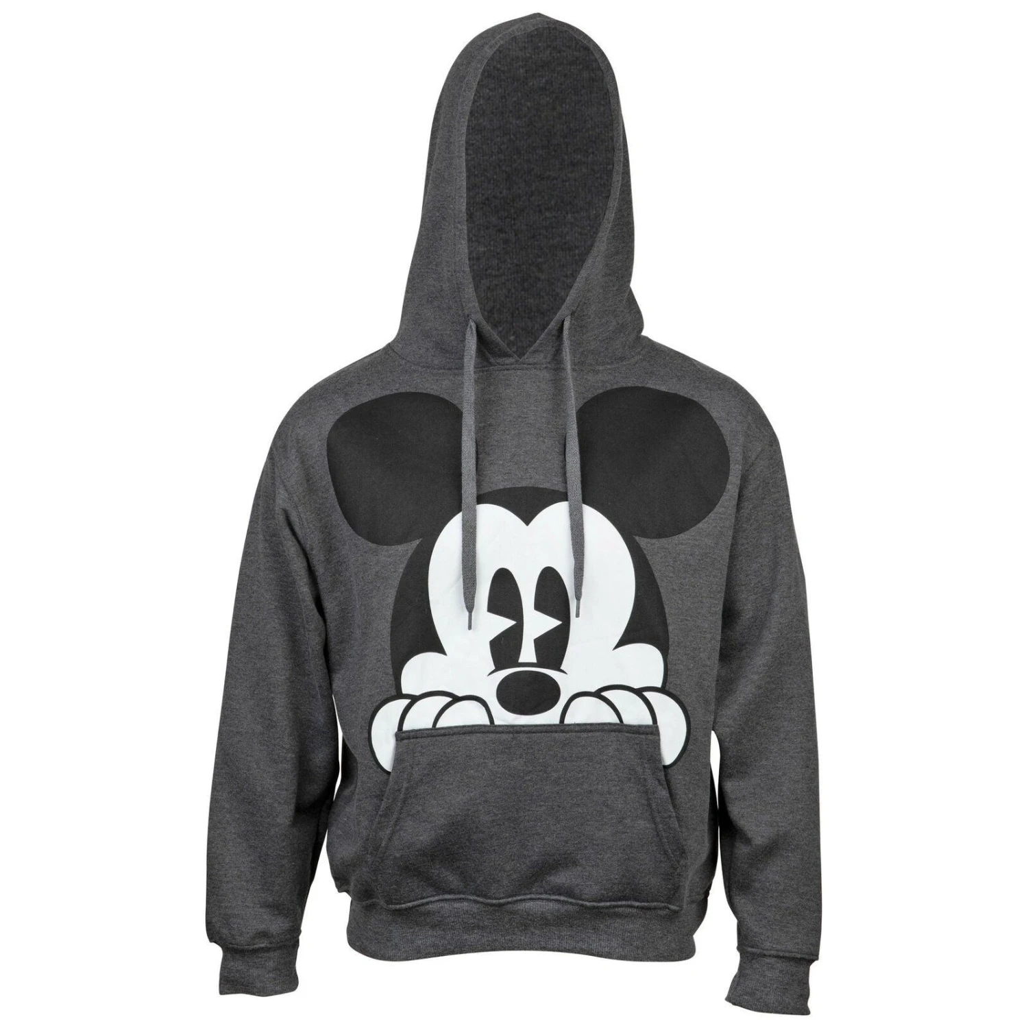 Hoodie Mickey Mouse Peeking Pullover Sweatshirt 2 Hoodie Mickey Mouse Peeking Pullover Sweatshirt - Image 2