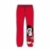 Juniors Disney Mickey Fleece Jogger True Red