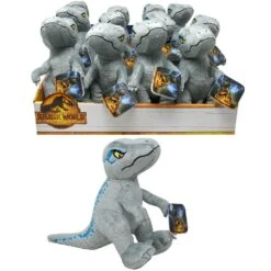 Jurassic World Small Plush - Blue With Hangtag