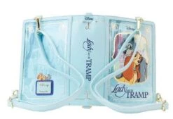 LOUNGEFLY Lady And The Tramp Book Convertible Crossbody Bag -Toys Gift Store lady and the tramp book convertible crossbody bag 5 33074840240312