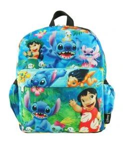 Lilo And Stitch Deluxe Oversize Print 12″ Backpack