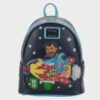 LOUNGEFLY Lilo & Stitch Space Adventure Glow In The Dark Mini Backpack