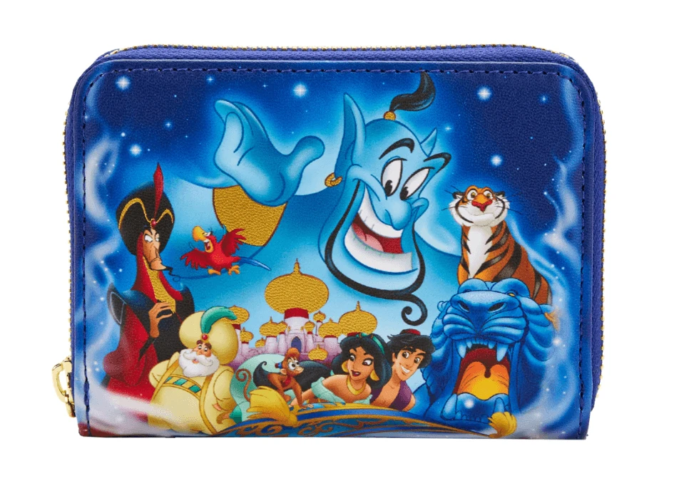 Loungefly Disney Aladdin 30th Anniversary Zip Around Wallet 1 Loungefly Disney Aladdin 30th Anniversary Zip Around Wallet