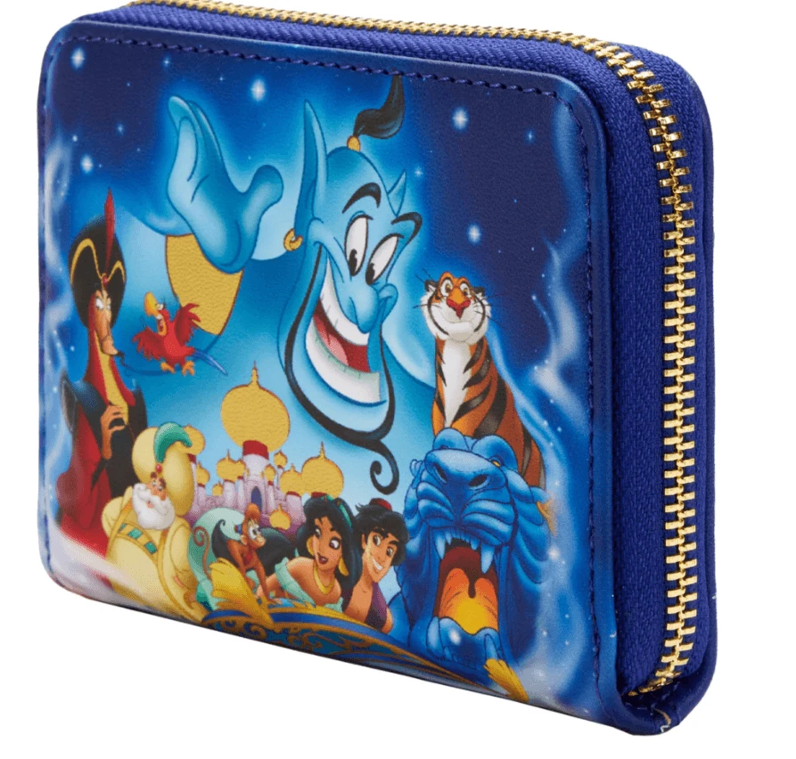 Loungefly Disney Aladdin 30th Anniversary Zip Around Wallet 2 Loungefly Disney Aladdin 30th Anniversary Zip Around Wallet - Image 2