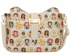 Loungefly Pop! - Disney Princess Circles - Crossbody Bag Purse Handbag