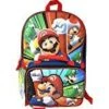 Mario 16" Backpack With Lunch Bag
