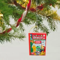 Hallmark Marvel Comics The Avengers 60th Anniversary Ornament 9 Hallmark Marvel Comics The Avengers 60th Anniversary Ornament -Toys Gift Store marvel comics the avengers 60th anniversary ornament 4 33074946801848