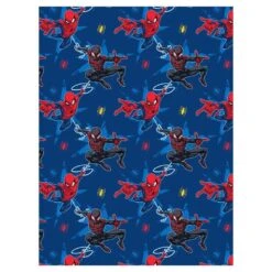 Marvel Silk Touch Rotary Throw - Spiderman 45" X 55" Blanket