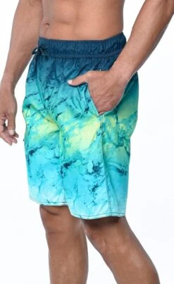 Men's Swim Shorts With Cargo Pocket And Full Elastic Waist -Toys Gift Store men s swim shorts with cargo pocket and full elastic waist 3 33074455445688