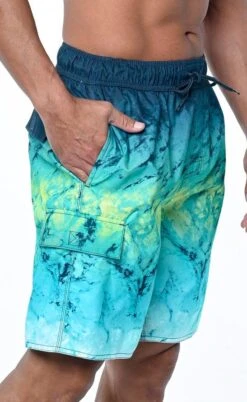 Men's Swim Shorts With Cargo Pocket And Full Elastic Waist -Toys Gift Store men s swim shorts with cargo pocket and full elastic waist 4 33074455543992