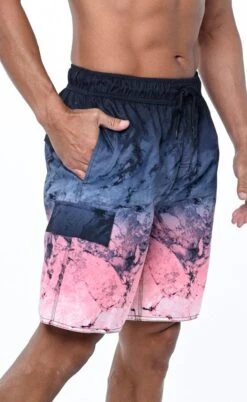 Men's Swim Shorts With Cargo Pocket And Full Elastic Waist -Toys Gift Store men s swim shorts with cargo pocket and full elastic waist 9 33074457739448