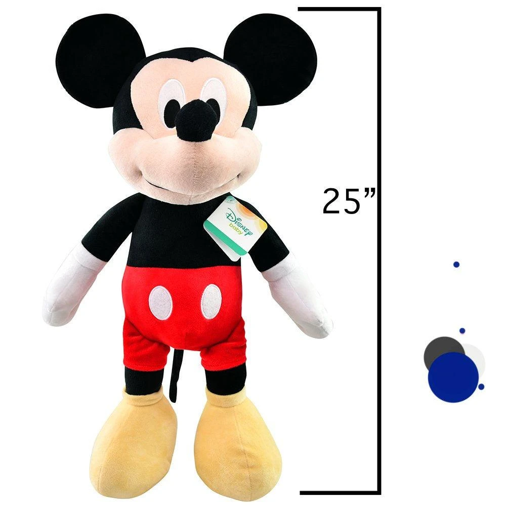 Mickey 25 Plush With Hangtag 1 Mickey 25 Plush With Hangtag