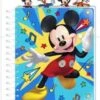 Mickey Tab Journal Notebook, Spiral Bound, 96 Lined Pages, 8 X 7 Inches, Blue