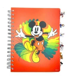 Mickey And Friends Spiral Bound Tab Journal 144 Page Notebook