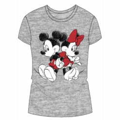 Mickey And Minnie Grey Loungewear Tee