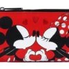 LOUNGEFLY Mickey And Minnie Mouse Love Flap Wallet
