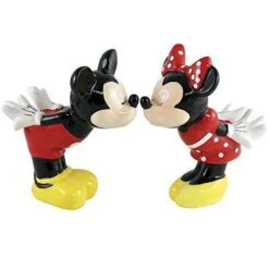 Mickey & Minnie Spice Of Life Painted Ceramic Salt & Pepper