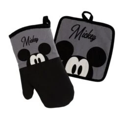 Mickey Mouse Oven Mitt And Pot Holder Set