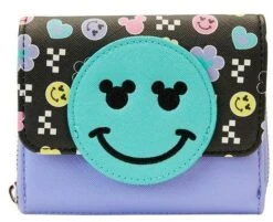 LOUNGEFLY Mickey Mouse Y2K Flap Wallet