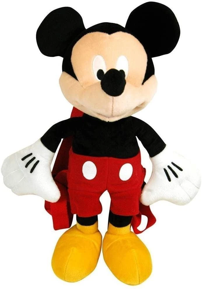 Mickey Plush Backpack With Hangtag, 16" 1 Mickey Plush Backpack With Hangtag, 16"