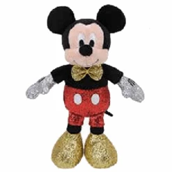 TY Mickey Sparkle Med 13" Bowtie