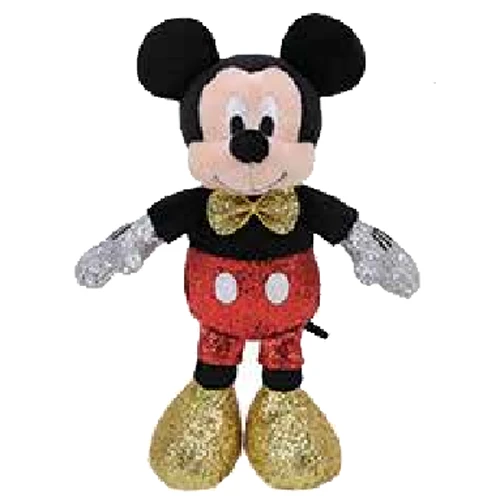 TY Mickey Sparkle Med 13" Bowtie 1 TY Mickey Sparkle Med 13" Bowtie