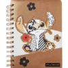 Enesco Disney Britto Midas Lilo And Stitch Flower Notebook Journal, 6 By 8 Inches, Multicolor