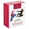 Hallmark Mini Marvel Spider-Man And Miles Morales Ornaments, Set Of 2