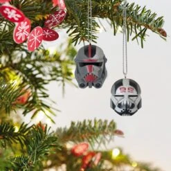 Hallmark Mini Star Wars: The Bad Batch™ Hunter™ And Wrecker™ Ornaments, Set Of 2 -Toys Gift Store mini star wars the bad batchtm huntertm and wreckertm ornaments set of 2 5 33074947686584