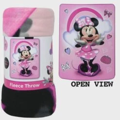 Minnie Fleece Throw 45x60