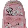 Minnie Mouse 11″ Faux Leather Mini Backpack – Ribbon