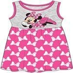 Minnie Mouse Dress Bows All Over Outfit Toddler Girls Grey
