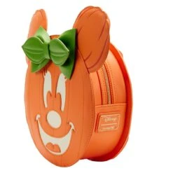 LOUNGEFLY Minnie Mouse Glow In The Dark Pumpkin Mini Backpack -Toys Gift Store minnie mouse glow in the dark pumpkin mini backpack 3 33074689081528