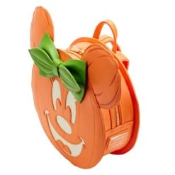 LOUNGEFLY Minnie Mouse Glow In The Dark Pumpkin Mini Backpack -Toys Gift Store minnie mouse glow in the dark pumpkin mini backpack 4 33074689343672