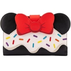 LOUNGEFLY Minnie Mouse Oh My! Sweets Flap Wallet