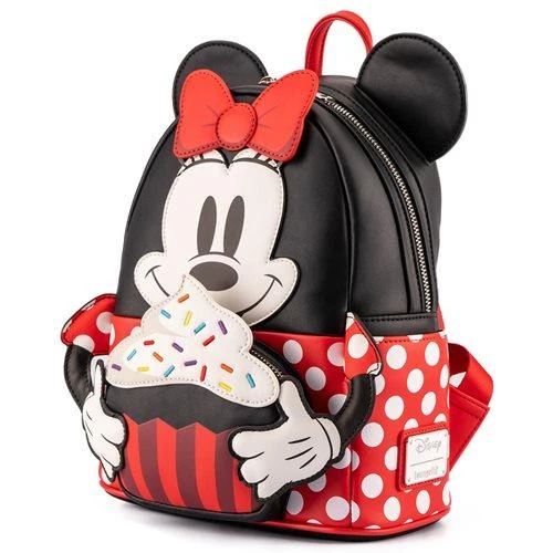LOUNGEFLY Minnie Mouse Oh My! Sweets Mini-Backpack 4 LOUNGEFLY Minnie Mouse Oh My! Sweets Mini-Backpack - Image 4