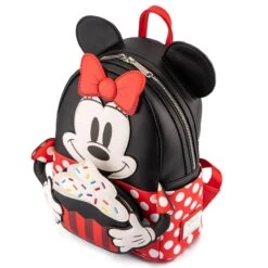 LOUNGEFLY Minnie Mouse Oh My! Sweets Mini-Backpack 9 LOUNGEFLY Minnie Mouse Oh My! Sweets Mini-Backpack -Toys Gift Store minnie mouse oh my sweets mini backpack 5 33074294816952