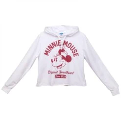 Minnie Mouse Original Sweetheart Cropped Junior Hoodie -Toys Gift Store minnie mouse original sweetheart cropped junior hoodie 4 33074715361464