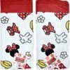 Minnie Mouse Parts Kitchen Dish Towels, 2 Pack, Red/White
