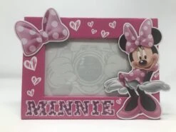 Minnie Pink Paper Photo Frame 4x6"