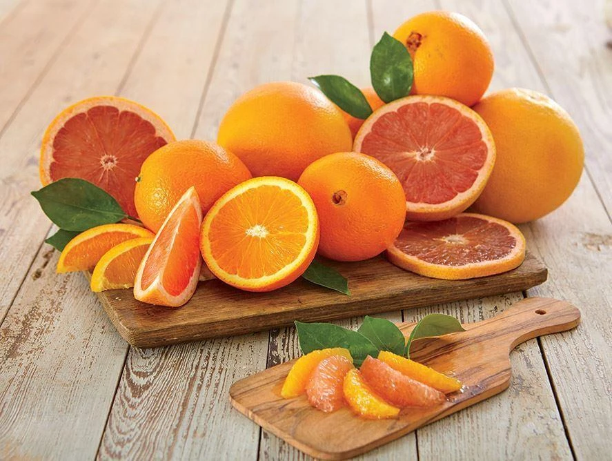 Navel Oranges And Ruby Red Grapefruits 1 Navel Oranges And Ruby Red Grapefruits
