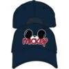 Navy Mickey Youth Fan Baseball Hat